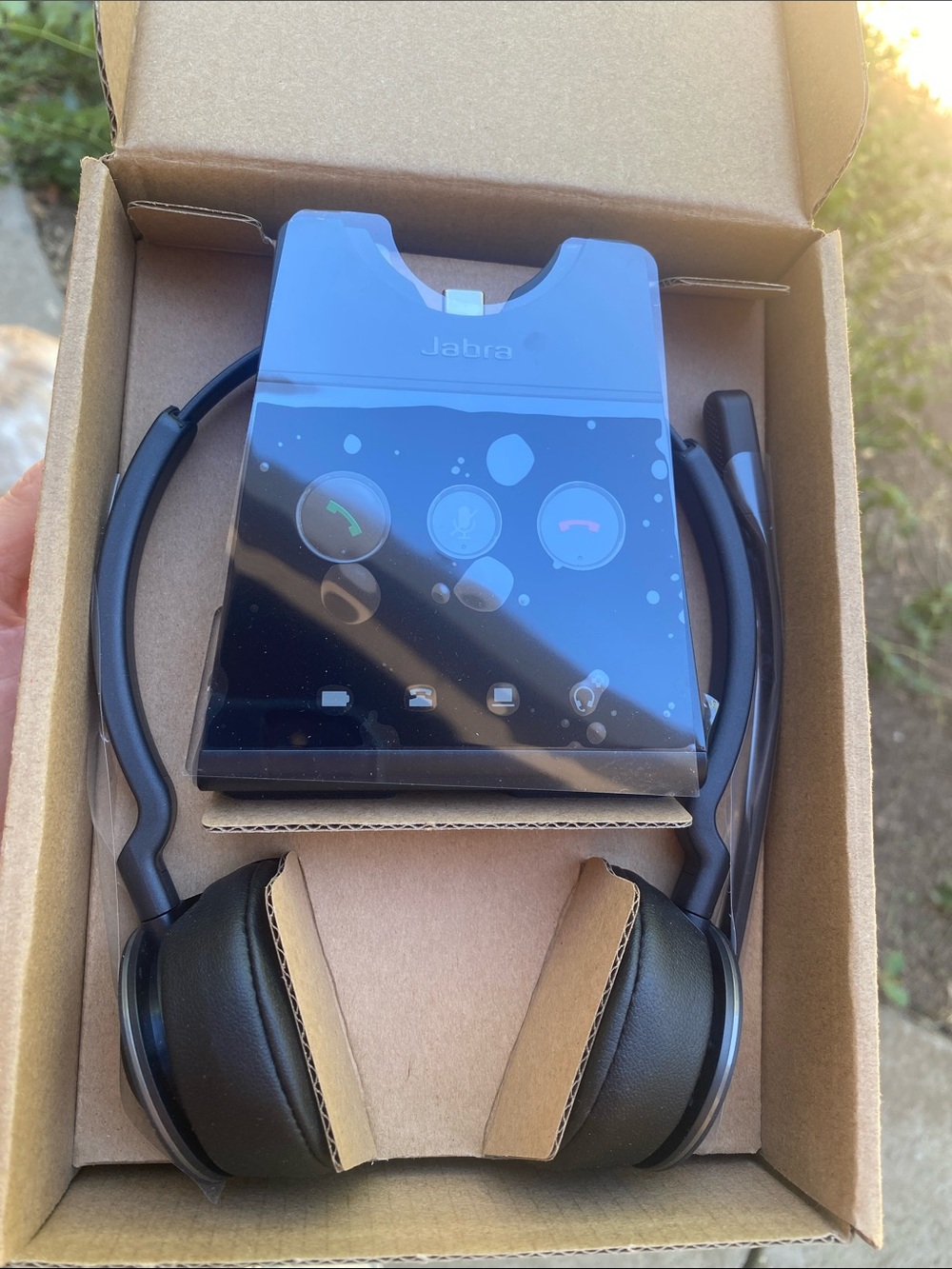 Jabra engage 65 SE headset dual ear NEW
